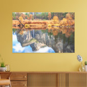 Bridalveil秋反射 キャンバスプリント (インサイチュ (リビング))