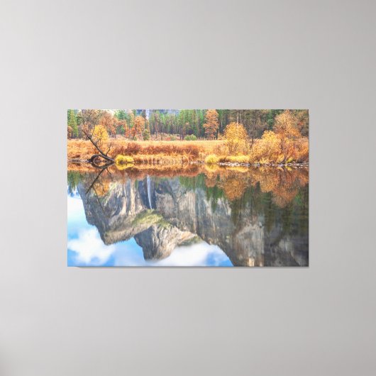 Bridalveil秋反射 キャンバスプリント (正面)