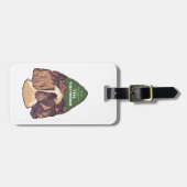 Bridalveil Fall Yosemite National Park Arrowhead ラゲッジタグ (正面横)