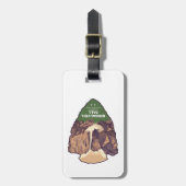 Bridalveil Fall Yosemite National Park Arrowhead ラゲッジタグ (正面縦)