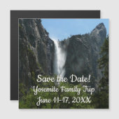 Bridalveil Falls at Yosemite National Park (正面/裏面)