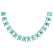 BRIDEここ来ザブライドブライダルシャワーパーティー バンティングフラッグ (全)