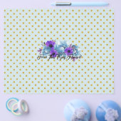 BRIDEの素朴目的地結婚イベント3つ折り チラシ (シングル)