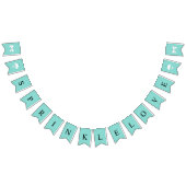 BRIDEスプリンクルラブブライダルシャワーパーティー バンティングフラッグ (全)