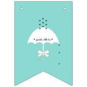 BRIDEスプリンクルラブブライダルシャワーパーティー バンティングフラッグ (第2の旗)