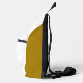 BRIDEダーク金ゴールドホワイト スリングバッグ (右)