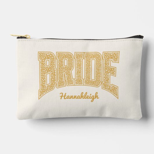 BRIDEバーシティサンセットディジーフローラメイクアップ アクセサリーポーチ (正面)