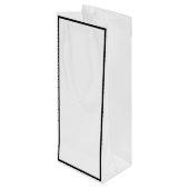 BRIDEパリジャンテーマシャワーブライダル誕生日パーティー ワインギフトバッグ (裏面アングル)