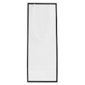 BRIDEパリジャンテーマシャワーブライダル誕生日パーティー ワインギフトバッグ (裏面)