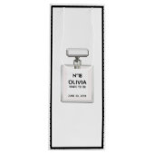 BRIDEパリジャンテーマシャワーブライダル誕生日パーティー ワインギフトバッグ (正面)