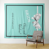 BRIDE素晴らしく上品なフォトプロップシャワーパーティー タペストリー (インサイチュ(横))