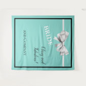 BRIDE素晴らしく上品なフォトプロップシャワーパーティー タペストリー (正面(横))