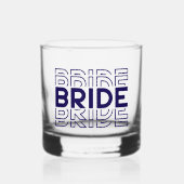 Bride ウイスキーグラス (正面)