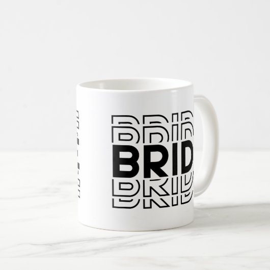 Bride コーヒーマグカップ (正面右)