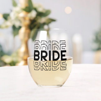 Bride  ステムなしワイングラス