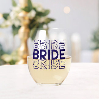 Bride  ステムなしワイングラス