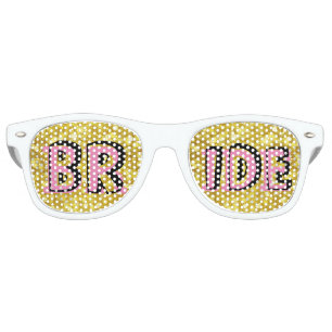 BRIDE レトロな輝きのサングラス / 楽しいパーティー用サングラス レトロサングラス