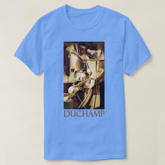 Bride 1912バイマルセルデュシャン tシャツ (デザイン正面)