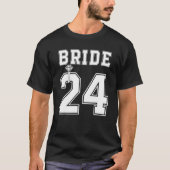 Bride 2024 Engagement Bridal Shower Proposal Match Tシャツ (正面)