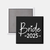 Bride 2025の結婚バチェロレッテ マグネット (正面/裏面)