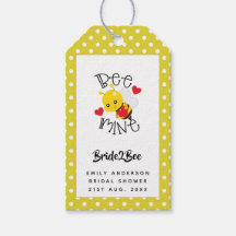 Bride 2 Bee Mine イエローポルカドットの花嫁シャワー