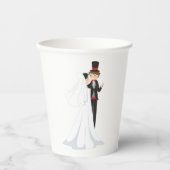 Bride And Groom Dancing 紙コップ (正面)