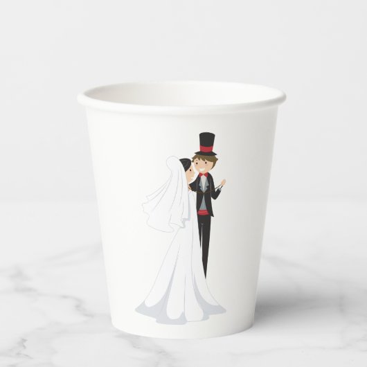 Bride And Groom Dancing 紙コップ (正面)