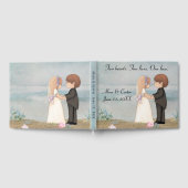 Bride and Groom on a Beach ゲストブック (全面)