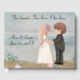 Bride and Groom on a Beach ゲストブック