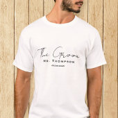 Bride and Groom Shirts, Custom Honeymoon Shirts Tシャツ