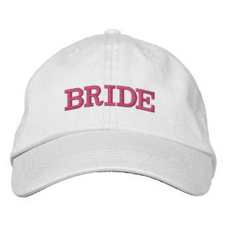 BRIDE BACHELORETTE BASEBALL HAT 刺繍入りキャップ