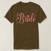 Bride Bachelorette Party Soon to be mrs Funny Enga Tシャツ (デザイン正面)