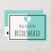 BRIDE & Be My Bridesmaid You & Me's Suite 招待状 (正面/裏面)