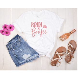 Bride + Boujee Bachelorette Party Group トライブレンドTシャツ