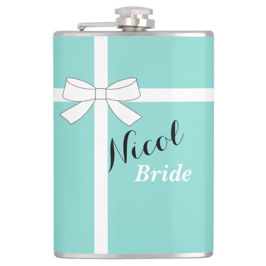 BRIDE & Bridesmaids Bride Beブライダルパーティ フラスク (正面)