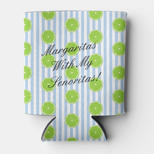 BRIDE & Bridesmaids Margaritas Fiestaシャワーパーティー 缶クーラー (正面)