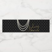 BRIDE & COオートクチュールパリテーマシャワーパーティー ペットボトルラベル (シングルラベル)