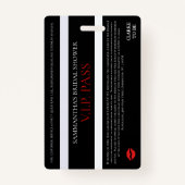 BRIDE & COティアラパーティーエントリーVIPパスパーティー バッジ (裏面)