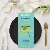 BRIDE & CO秋の花嫁ひまわりシャワーパーティー メニュー