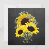 BRIDE & CO秋の花嫁ひまわりパーティー 招待状 (正面)