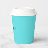 Bride & Co. オーダーメイド 紙コップ (左)