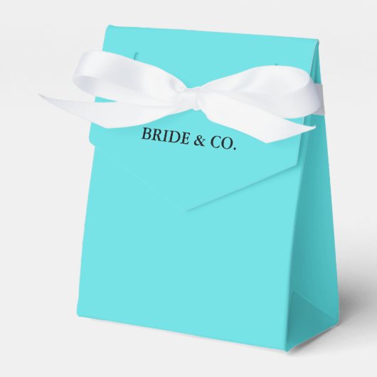 Bride & Co. ギフトボックス フェイバーボックス (正面サイド)