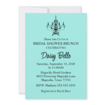 Bride & Co. Bridal Shower Turquoise