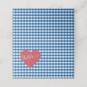 BRIDE & CO Kitschカントリーウェディングシャワーパーティー プレイスカード (外部開封)