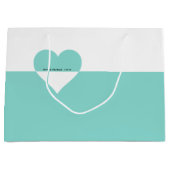 Bride & Company Forever You & Meシャワーパーティー ラージペーパーバッグ (正面)