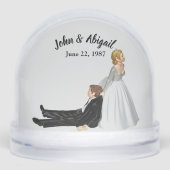 Bride Dragging the Reluctant Groom (正面)