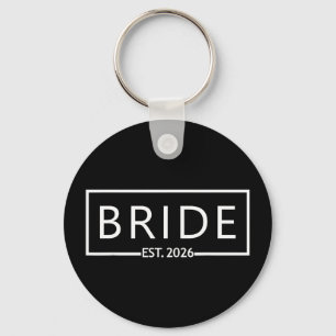 Bride est 2026 花嫁のシャワー 結婚 バチェロレッテ キーホルダー