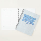 BRIDE Faux Glitter Wedding Planner Organizer プランナー手帳 (ディスプレー)