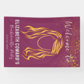 Bride Girl Bachelorette Party Sign Banner 横断幕 (横)