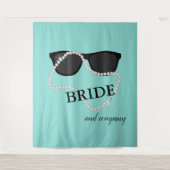 BRIDE & Glam Diamond Photo Prop Tiaraシャワーパーティー タペストリー (正面)